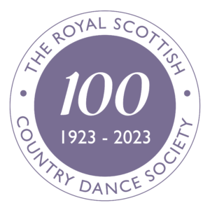 RSCDS Centenary Logo - 1923-2003